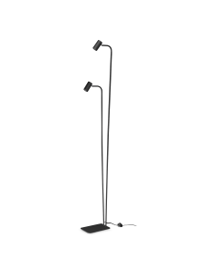 Ideal lux ® Лампион | GINGER PT2 NERO | GU10 max 2 x 28W | IP20 - 326672 - Цена | LEDs4economy