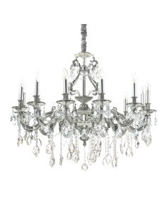 Ideal lux ® Полилей | GIOCONDA SP12 ARGENTO | E14 max 12 x 40W | IP20 - 164953 - Цена | LEDs4economy