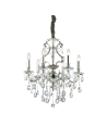 Ideal lux ® Полилей | GIOCONDA SP6 ARGENTO | E14 max 6 x 40W | IP20 - 044927 - Цена | LEDs4economy