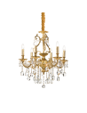 Ideal lux ® Полилей | GIOCONDA SP6 ORO | E14 max 6 x 40W | IP20 - 060507 - Цена | LEDs4economy
