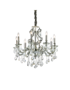 Ideal lux ® Полилей | GIOCONDA SP8 ARGENTO | E14 max 8 x 40W | IP20 - 044934 - Цена | LEDs4economy