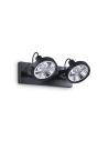 Ideal lux ® Спот | GLIM PL2 NERO | GU10 max 2 x 50W | IP20 - 200248 - Цена | LEDs4economy
