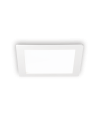 Ideal lux ® LED луна | GROOVE FI 10W SQUARE 3000K | 10,5W | IP20 - 123981 - Цена | LEDs4economy