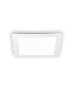 Ideal lux ® LED луна | GROOVE FI 20W SQUARE 3000K | 20W | IP20 - 124001 - Цена | LEDs4economy