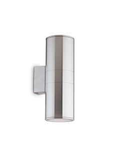 Ideal lux ® Аплик | GUN AP2 BIG ALLUMINIO | E27 max 2 x 60W | IP54 - 033020 - Цена | LEDs4economy