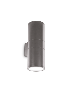 Ideal lux ® Аплик | GUN AP2 BIG ANTRACITE | E27 max 2 x 60W | IP54 - 236858 - Цена | LEDs4economy