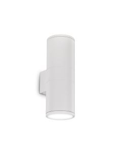 Ideal lux ® Аплик | GUN AP2 BIG BIANCO | E27 max 2 x 60W | IP54 - 092300 - Цена | LEDs4economy