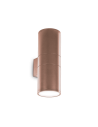Ideal lux ® Аплик | GUN AP2 BIG COFFEE | E27 max 2 x 60W | IP54 - 163611 - Цена | LEDs4economy