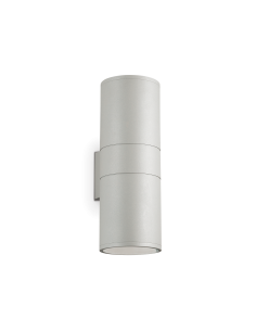 Ideal lux ® Аплик | GUN AP2 BIG GRIGIO | E27 max 2 x 60W | IP54 - 163604 - Цена | LEDs4economy