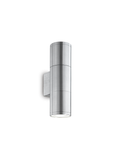 Ideal lux ® Аплик | GUN AP2 SMALL ALLUMINIO | GU10 max 2 x 35W | IP44 - 033013 - Цена | LEDs4economy