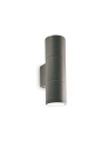 Ideal lux ® Аплик | GUN AP2 SMALL ANTRACITE | GU10 max 2 x 35W | IP44 - 236841 - Цена | LEDs4economy