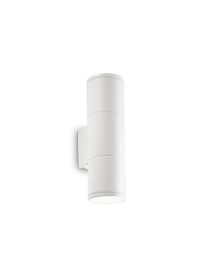 Ideal lux ® Аплик | GUN AP2 SMALL BIANCO | GU10 max 2 x 35W | IP44 - 100388 - Цена | LEDs4economy