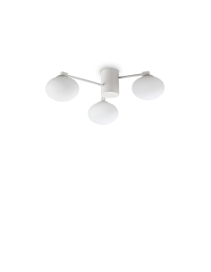 Ideal lux ® Плафон | HERMES PL3 D60 BIANCO | G9 max 3 x 28W | IP20 - 322667 - Цена | LEDs4economy