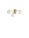Ideal lux ® Плафон | HERMES PL3 D60 OTTONE | G9 max 3 x 28W | IP20 - 317007 - Цена | LEDs4economy