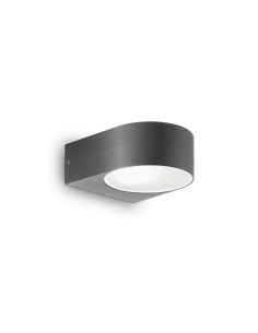 Ideal lux ® Аплик | IKO AP1 ANTRACITE | E27 max 1 x 60W | IP54 - 018515 - Цена | LEDs4economy