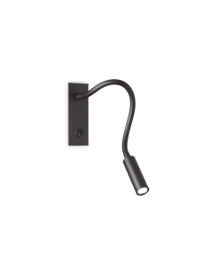 Ideal lux ® Аплик | IO AP NERO | LED 3W | IP20 - 272030 - Цена | LEDs4economy