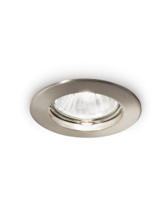 Ideal lux ® Луничка | JAZZ FI NICKEL | GU10 max 1 x 50W | IP20 - 083087 - Цена | LEDs4economy