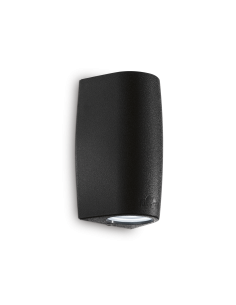 Ideal lux ® Аплик | KEOPE AP2 NERO | GU10 max 2 x 6W | IP55 - 147819 - Цена | LEDs4economy