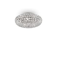 Ideal lux ® Плафон | KING PL5 CROMO | G9 max 5 x 40W | IP20 - 075419 - Цена | LEDs4economy