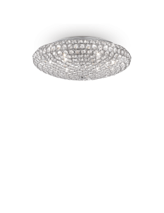 Ideal lux ® Плафон | KING PL9 CROMO | G9 max 9 x 40W | IP20 - 073255 - Цена | LEDs4economy