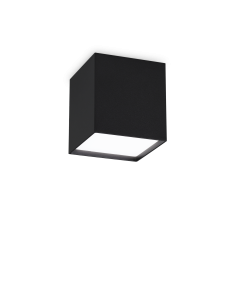 Ideal lux ® Плафон | KUBIKO PL NERO | LED 10W | IP20 - 303314 - Цена | LEDs4economy