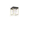 Ideal lux ® Плафон | LINGOTTO PL1 OTTONE | E14 max 1 x 28W | IP20 - 198132 - Цена | LEDs4economy