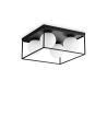 Ideal lux ® Плафон | LINGOTTO PL4 NERO | E14 max 4 x 28W | IP20 - 327860 - Цена | LEDs4economy