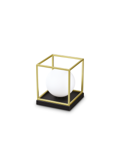 Ideal lux ® Настолна лампа | LINGOTTO TL1 BIG OTTONE | E14 max 1 x 28W | IP20 - 251127 - Цена | LEDs4economy
