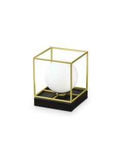 Ideal lux ® Настолна лампа | LINGOTTO TL1 SMALL OTTONE | G9 max 1 x 4W | IP20 - 259222 - Цена | LEDs4economy