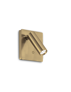 Ideal lux ® Аплик | LITE AP OTTONE | LED 3W | IP20 - 250120 - Цена | LEDs4economy