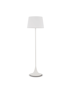 Ideal lux ® Лампион | LONDON PT1 BIANCO | E27 max 1 x 60W | IP20 - 110233 - Цена | LEDs4economy