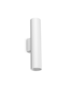 Ideal lux ® Аплик | LOOK AP2 ROUND D60 H300 BIANCO | GU10 max2 x 28W | IP20 - 370033 - Цена | LEDs4economy