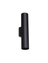 Ideal lux ® Аплик | LOOK AP2 ROUND D60 H300 NERO | GU10 max2 x 28W | IP20 - 370118 - Цена | LEDs4economy
