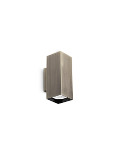 Ideal lux ® Аплик | LOOK AP2 SQUARE D60 H150 BRUNITO | GU10 max2 x 28W | IP20 - 370231 - Цена | LEDs4economy