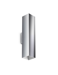 Ideal lux ® Аплик | LOOK AP2 SQUARE D60 H300 CROMO | GU10 max2 x 28W | IP20 - 353944 - Цена | LEDs4economy