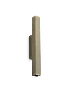Ideal lux ® Аплик | LOOK LED AP2 SQUARE D30 H300 ON-OFF OTTONE 3000K | 9W | IP20 - 353364 - Цена | LEDs4economy