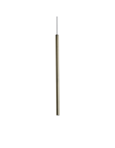 Ideal lux ® Пендел | LOOK LED SP1 ROUND D16 H400 ON-OFF OTTONE 3000K | 3,5W | IP20 - 371054 - Цена | LEDs4economy
