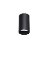 Ideal lux ® Спот | LOOK PL1 ROUND D60 H100 NERO | GU10 max1 x 28W | IP20 - 353821 - Цена | LEDs4economy