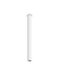 Ideal lux ® Спот | LOOK PL1 ROUND D70 H750 GESSO | GU10 max1 x 28W | IP20 - 355757 - Цена | LEDs4economy