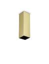 Ideal lux ® Спот | LOOK PL1 SQUARE D60 H200 OTTONE | GU10 max1 x 28W | IP20 - 371504 - Цена | LEDs4economy