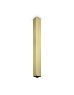 Ideal lux ® Спот | LOOK PL1 SQUARE D60 H750 OTTONE | GU10 max1 x 28W | IP20 - 353852 - Цена | LEDs4economy