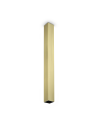 Ideal lux ® Спот | LOOK PL1 SQUARE D60 H750 OTTONE | GU10 max1 x 28W | IP20 - 353852 - Цена | LEDs4economy