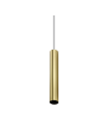 Ideal lux ® Пендел | LOOK SP1 ROUND D40 H250 OTTONE | GU10 max1 x 28W | IP20 - 371580 - Цена | LEDs4economy
