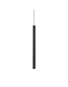 Ideal lux ® Пендел | LOOK SP1 ROUND D40 H700 NERO | GU10 max1 x 28W | IP20 - 371610 - Цена | LEDs4economy