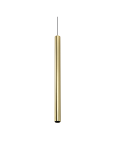 Ideal lux ® Пендел | LOOK SP1 ROUND D60 H1000 OTTONE | GU10 max1 x 28W | IP20 - 371634 - Цена | LEDs4economy