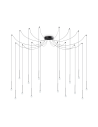 Ideal lux ® Полилей | LUCCIOLA SP16 NERO | LED 16W | IP20 - 284002 - Цена | LEDs4economy