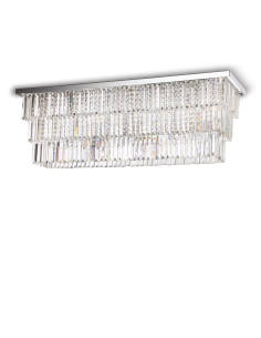 Ideal lux ® Плафон | MARTINEZ PL8 CROMO | E14 max 8 x 40W | IP20 - 166285 - Цена | LEDs4economy