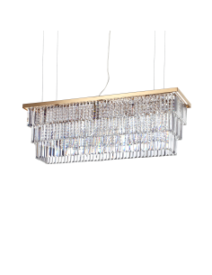 Ideal lux ® Полилей | MARTINEZ SP8 ORO | E14 max 8 x 40W | IP20 - 213583 - Цена | LEDs4economy