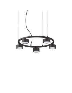 Ideal lux ® Полилей | MINOR ROUND SP5 | GX53 max 5 x 9W | IP20 - 235516 - Цена | LEDs4economy