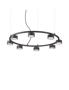 Ideal lux ® Полилей | MINOR ROUND SP8 | GX53 max 8 x 9W | IP20 - 235547 - Цена | LEDs4economy
